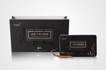 魯抗藥業(yè)蟲草頭孢菌藥物包裝設(shè)計